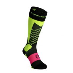 Skarpety skiturowe Compressport Ski Mountaineering Full Socks. Żółte skarpetki damskie Compressport, bez wzorów. Za 161.99 zł.