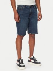 Armani Exchange Szorty jeansowe XM000073 AF24463 MB001 Granatowy Comfort Fit. Niebieskie szorty męskie Armani Exchange, bez wzorów, z bawełny. Za 639.99 zł.