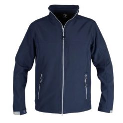 Kurtka softshell HORKA Action. Niebieskie kurtki męskie Horka, bez wzorów, z softshellu, eleganckie, bez kaptura. Za 289.50 zł.