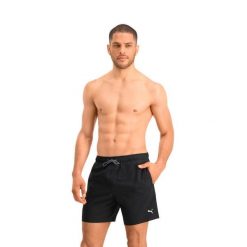 Kąpielówki Męskie Średnie Długie Czarne. Czarne kąpielówki męskie Puma, l, bez wzorów, długie. Za 216.99 zł.