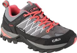 Buty trekkingowe damskie CMP CMP Rigel Low Wmn 3Q54456-67UL szary 40. Szare obuwie trekkingowe damskie CMP, bez zapięcia. Za 349.98 zł.
