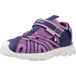 Sandały GEOX J SANDAL AIRADYUM GI Fioletowy. Fioletowe sandały męskie Geox, bez wzorów, z tkaniny, sportowe, bez zapięcia. Za 252.99 zł.