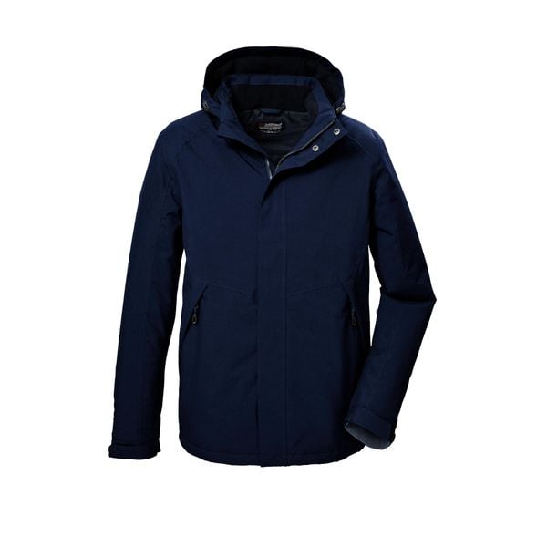 Kurtka techniczna z odpinanym kapturem zapinana na zamek męska Killtec KOW 4. Niebieskie kurtki męskie KILLTEC, m, bez wzorów, sportowe. Za 488.00 zł.