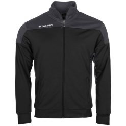 Bluza dresowa zapinana na zamek błyskawiczny Stanno Pride. Czarne bluzy damskie STANNO, xl, bez wzorów, z dresówki, sportowe, bez ramiączek, bez kaptura. Za 245.15 zł.