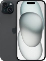 Smartfon Apple iPhone 15 Plus 5G 6/128GB Czarny (PN MU0Y3ZD/A). Czarne smartfony Apple. Za 6,454.89 zł.