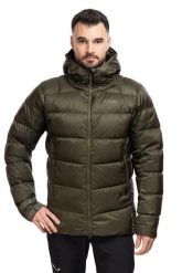 Kurtka zimowa męska Neutrino Pro Hoody. Zielone kurtki męskie RAB, na zimę, l, bez wzorów, z materiału, z kapturem. Za 1,719.99 zł.