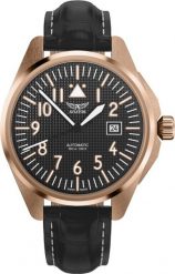 Zegarek Aviator Zegarek męski Aviator V.3.39.2.339.4 czarny. Czarne zegarki męskie AVIATOR, bez wzorów. Za 3,890.00 zł.