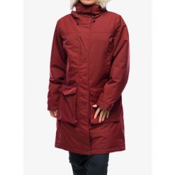 Kurtka zimowa damska Fjallraven Nuuk Lite Parka. Czerwone parki damskie Fjällräven, na zimę, bez wzorów, bez kaptura. Za 1,658.99 zł.