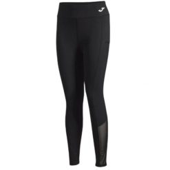 Damskie legginsy Joma Smash. Czarne legginsy damskie Joma, bez wzorów, z materiału. Za 181.50 zł.