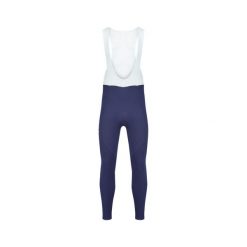 Damskie długie spodnie kolarskie z szelkami Essential – Granatowe. Niebieskie spodnie sportowe damskie KEADA SPORTS, bez wzorów, sportowe, długie, rowerowe. Za 332.00 zł.