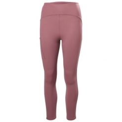Damskie legginsy Helly Hansen. Fioletowe legginsy damskie Helly Hansen, bez wzorów. Za 388.00 zł.