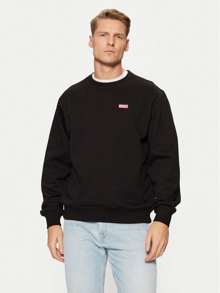 Hunter Bluza Victor HARM0040242 Czarny Regular Fit. Czarne bluzy męskie Hunter, m, bez wzorów, z bawełny, bez ramiączek, bez kaptura. Za 159.99 zł.