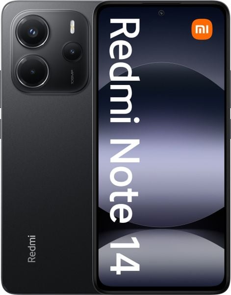 Smartfon Xiaomi Redmi Note 14 6/128GB Czarny (60941). Czarne smartfony Xiaomi. Za 849.49 zł.