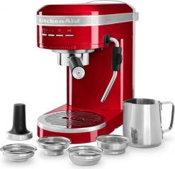 Ekspres ciśnieniowy do kawy Artisan czerwony. Czerwone ekspresy ciśnieniowe KITCHENAID. Za 2,199.00 zł.