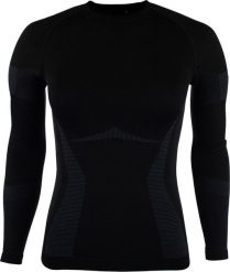 4f Bluza termoaktywna damska 4F F113 czarna 4FAW23USEAF113 20S XS/S. Czarne bluzy damskie 4F, s, bez wzorów, bez ramiączek, bez kaptura. Za 131.08 zł.