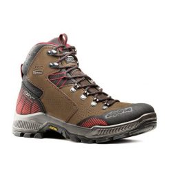 Buty Trekkingowe męskie Alpina Event Vibram. Brązowe trekkingi męskie Alpina, z gumy, bez zapięcia. Za 800.00 zł.