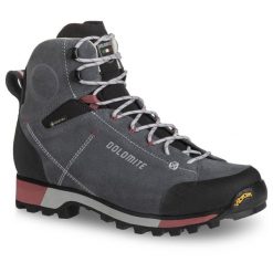 Buty trekkingowe damskie Dolomite Cinquantaquattro Hike Evo GTX. Szare obuwie trekkingowe damskie Dolomite, bez zapięcia. W wyprzedaży za 505.00 zł.
