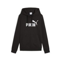 Damska bluza z kapturem z logo No.1 ESS PUMA. Białe bluzy damskie Puma, s, bez wzorów, z bawełny, klasyczne, bez ramiączek, z kapturem. Za 179.00 zł.