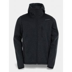 Sweter męski Fundango Ashford. Czarne swetry męskie FUNDANGO, l, bez wzorów, z polaru, sportowe, bez kołnierzyka, bez ramiączek. W wyprzedaży za 349.00 zł.
