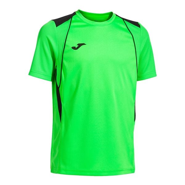 Jersey Joma Championship VII. Czarne koszulki sportowe męskie Joma, bez wzorów, z jersey, bez ramiączek, do piłki nożnej. Za 139.99 zł.