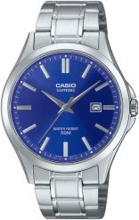 Zegarek Casio Męski MTS-115D-2A1 + Box (zd292a) Szafir. Zegarki męskie Casio, bez wzorów. Za 298.99 zł.