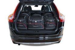 Torby Do Bagażnika Volvo Xc60 2008-2017 6Szt Kjust. Czarne torby podróżne damskie KJUST, bez wzorów, z kauczuku. Za 1,741.00 zł.