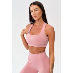 Stanik sportowy fitness Rough Radical Zoya Sports Bra. Brązowe bielizna sportowa damska ROUGH RADICAL, l, bez wzorów. Za 129.90 zł.