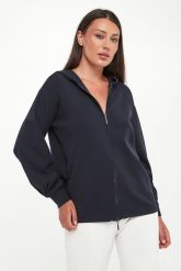 Kardigan damski z kapturem Ginnasta MM. Kardigany damskie MM, l, bez wzorów, bez kołnierzyka. Za 1,129.00 zł.