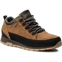 Trekkingi NIK - 03-0866-15-3-04-03 Rudy. Brązowe buty zimowe męskie Nik, z materiału, bez zapięcia. W wyprzedaży za 209.00 zł.