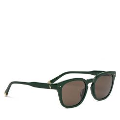 Okulary przeciwsłoneczne Polo Ralph Lauren. Zielone okulary przeciwsłoneczne damskie Polo Ralph Lauren. Za 669.99 zł.