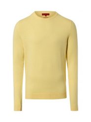 Finshley & Harding sweter z dzianiny Mężczyźni Bawełna żółty, XL. Żółte swetry męskie Finshley & Harding, m, bez wzorów, z bawełny, bez kołnierzyka, bez ramiączek. Za 149.95 zł.
