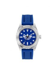 Adidas Zegarek Discoverer One AOSY25020 Srebrny. Szare, analogowe zegarki męskie Adidas, bez wzorów, srebrne. Za 499.99 zł.