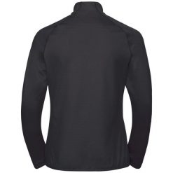 Bluza termoaktywna dla kobiet Odlo MIDLAYER. Czarne bluzy damskie ODLO, na jesień, m, bez wzorów, z dzianiny, klasyczne, bez ramiączek, bez kaptura. Za 209.99 zł.