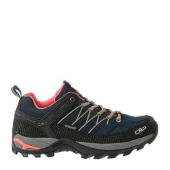 Buty trekkingowe damskie CMP RIGEL LOW. Czarne obuwie trekkingowe damskie CMP, z materiału, bez zapięcia. W wyprzedaży za 359.99 zł.
