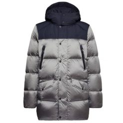 Kurtka GEOX M KASPAR Szary. Szare kurtki męskie Geox, m, bez wzorów, z tkaniny, casualowe, bez kaptura. Za 1,020.99 zł.