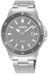 Zegarek Lorus Zegarek Lorus RH907SX9 męski szary 40 mm . Szare zegarki męskie Lorus, bez wzorów. Za 309.00 zł.
