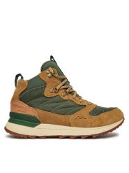 Merrell Trekkingi Alpine 83 Sneaker Recraft Mid Wp J006721 Khaki. Brązowe botki męskie Merrell, bez wzorów, ze skóry, bez obcasa, bez zapięcia. Za 359.99 zł.