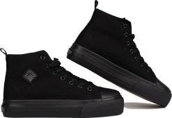 Kappa Buty damskie Kappa Viska OC czarne 243208OC 1111 40. Czarne obuwie sportowe damskie Kappa, bez wzorów, bez zapięcia. Za 138.69 zł.