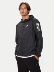 Adidas Kurtka do biegania Own The Run IN1483 Czarny Slim Fit. Czarne kurtki sportowe męskie Adidas, m, bez wzorów, z syntetyku, bez kaptura, do biegania. Za 329.99 zł.