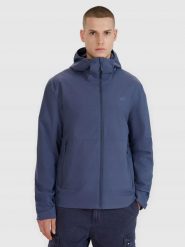 KURTKA MĘSKA 4F PRZEJŚCIOWA MEMBRANA 5000 S M704. Szare kurtki męskie 4F, m, bez wzorów, z dresówki, sportowe, bez kaptura. Za 349.99 zł.