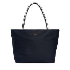 Torebka Tommy Hilfiger. Niebieskie shopperki damskie Tommy Hilfiger, bez wzorów, z nylonu, bez dodatków. Za 569.99 zł.