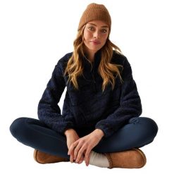 Bluza Polarowa Damska Abstrakcja Borg Suwak Do Połowy Frankie. Czarne bluzy damskie Regatta, xl, w abstrakcyjne wzory, z materiału, bez ramiączek, bez kaptura. Za 88.99 zł.