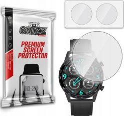 GrizzGlass Szkło hybrydowe GrizzGlass HybridGlass do Watchmark Smartwatch WDT95. Zegarki smartwatch GrizzGlass, bez wzorów. Za 14.33 zł.