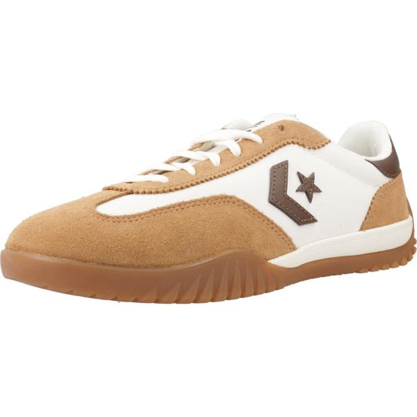 Buty CONVERSE RUN STAR TRAINER OX Brązowy. Brązowe obuwie trekkingowe damskie Converse, z tkaniny, bez zapięcia. Za 405.91 zł.