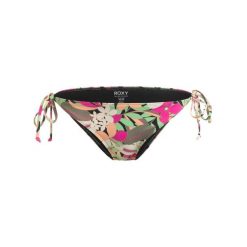 Majtki bikini wiązane z boku dla Kobiety PRINTED BEACH CLASSICS Czarny. Czarne bikini Roxy, bez wzorów, z elastanu. Za 129.00 zł.