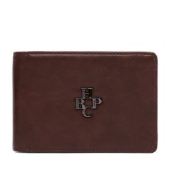 Portfel Beverly Hills Polo Club. Brązowe portfele męskie Beverly Hills Polo Club, bez wzorów. Za 59.99 zł.