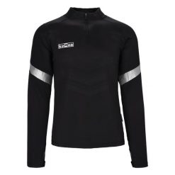 Bluza treningowa Keeza Albion. Czarne bluzy damskie KEEZA, uniwersalny, bez wzorów, z elastanu, eleganckie, bez ramiączek, bez kaptura. Za 94.00 zł.