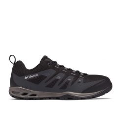 Buty trekkingowe męskie Columbia Vapor Vent. Czarne trekkingi męskie Columbia, z gumy, bez zapięcia. Za 502.00 zł.