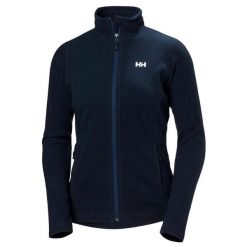 Damska polarowa kurtka narciarska Helly Hansen Daybreaker. Niebieskie kurtki sportowe damskie Helly Hansen, xl, bez wzorów, z polaru, bez ramiączek, bez kaptura, narciarskie. Za 339.00 zł.