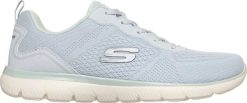 Skechers Buty damskie Skechers Summits Quiet Dream niebieskie 150291 BLMN 39. Niebieskie obuwie sportowe damskie Skechers, bez wzorów, bez zapięcia. Za 312.11 zł.